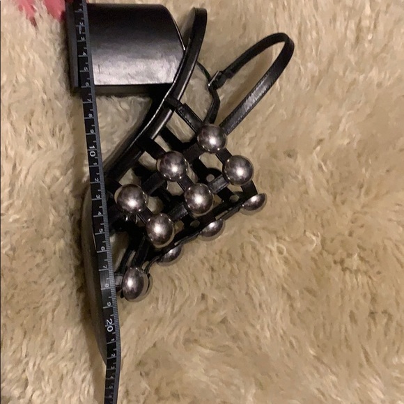 Alexander Wang Leather Cage Sandals - Picture 7 of 8